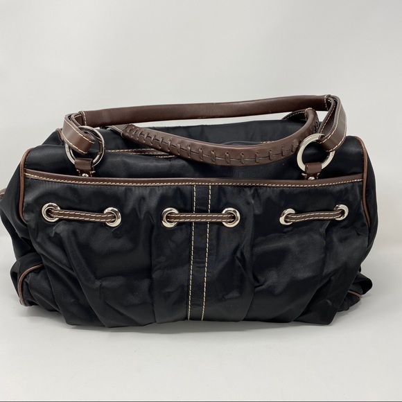 RAFE satin and leather shoulder bag NWT - Picture 8 of 14
